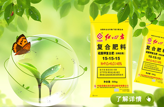 紅四方硫酸鉀復合肥果蔬專用肥